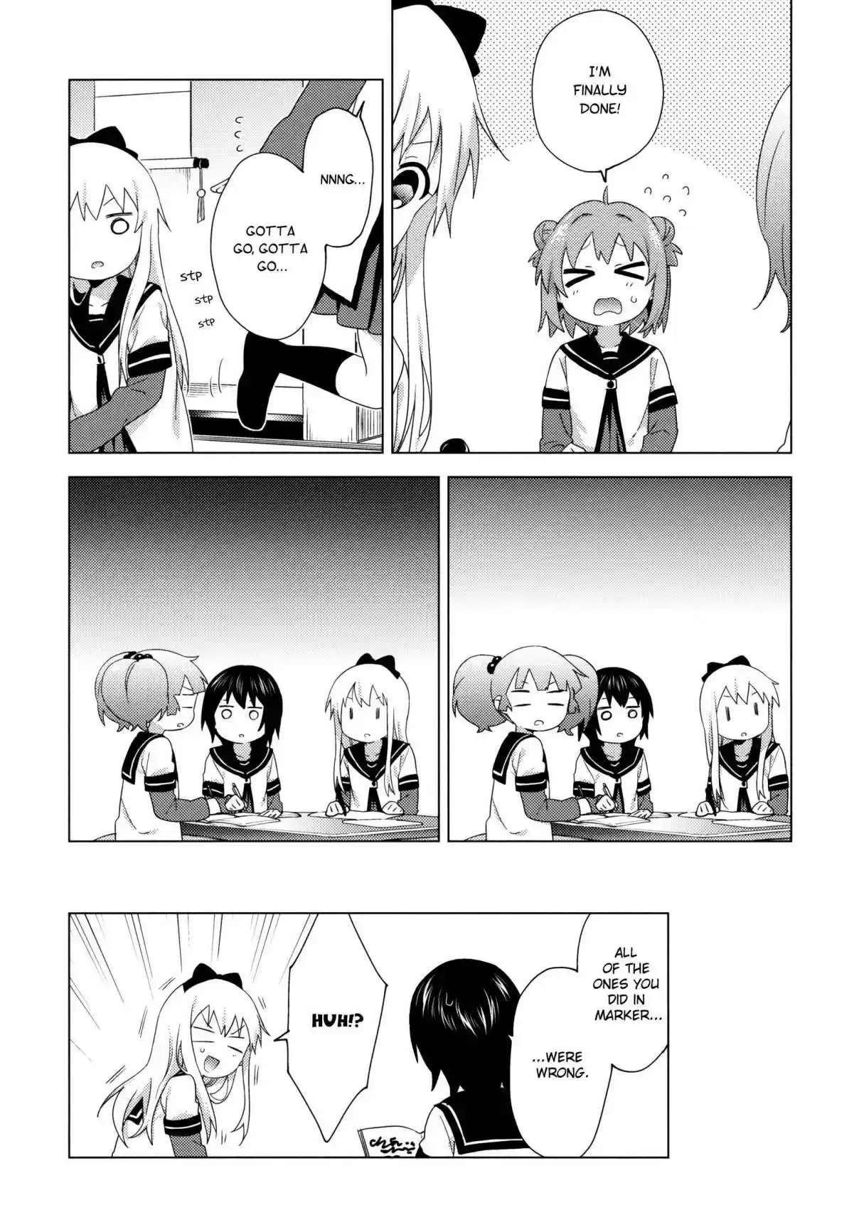 YuruYuri Vol. 19 Ch. 149 Operation Homework Repulsion Is A Go!