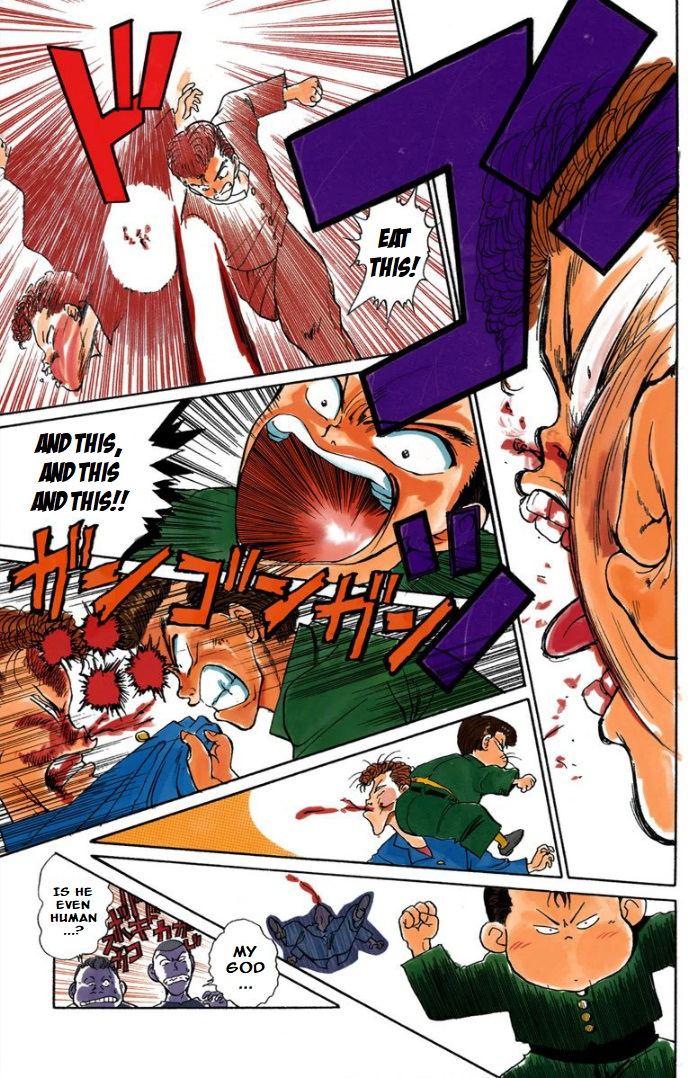 YuYu Hakusho (Official Colored) 1