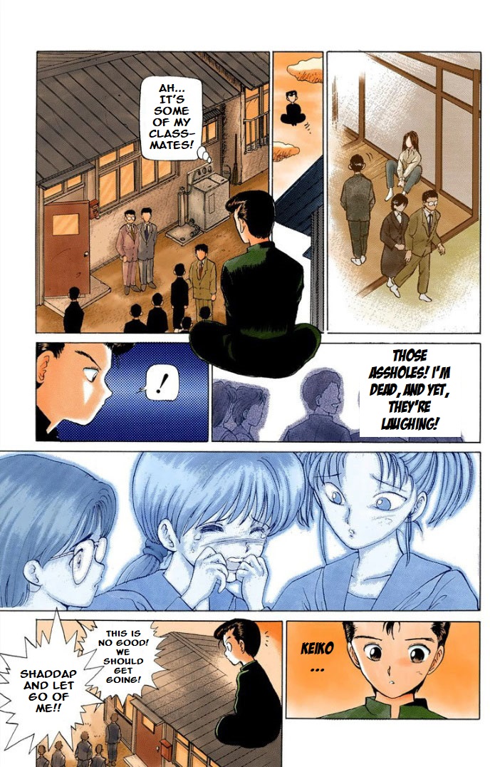 YuYu Hakusho (Official Colored) 1
