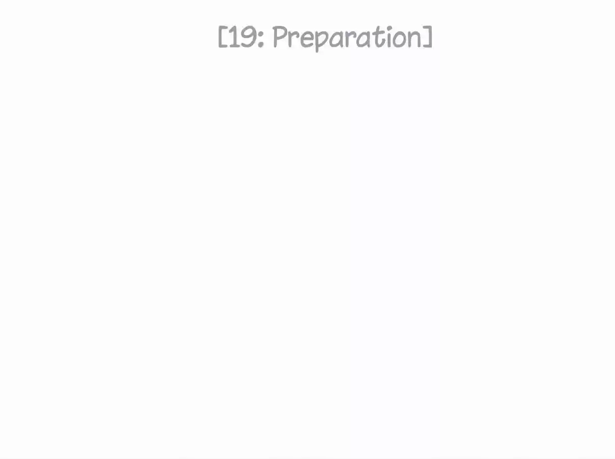 Zero Game Ch. 19 Preparation