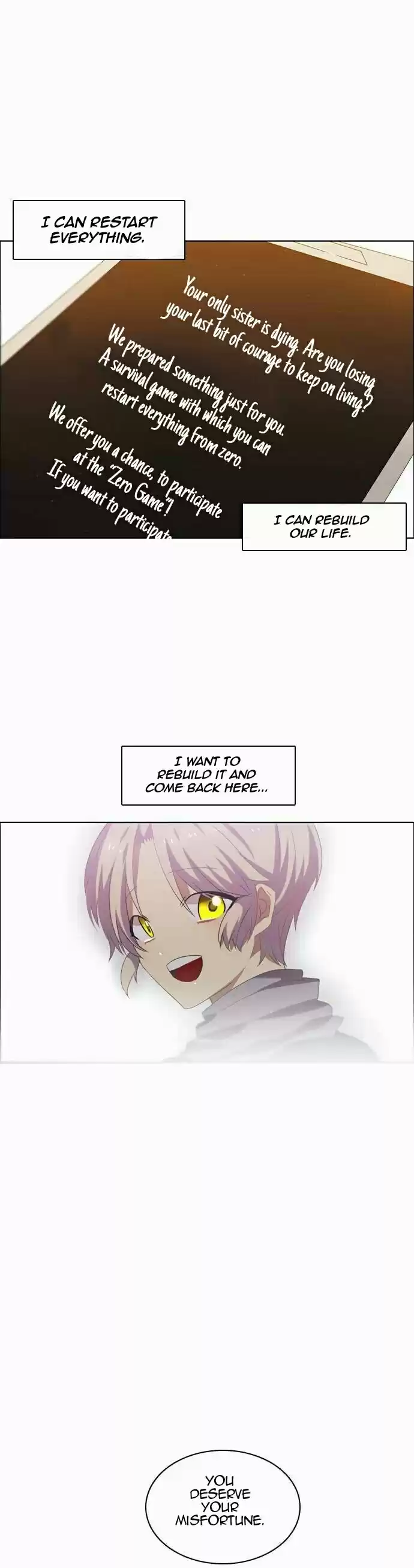 Zero Game Ch. 9 First Lesson The End