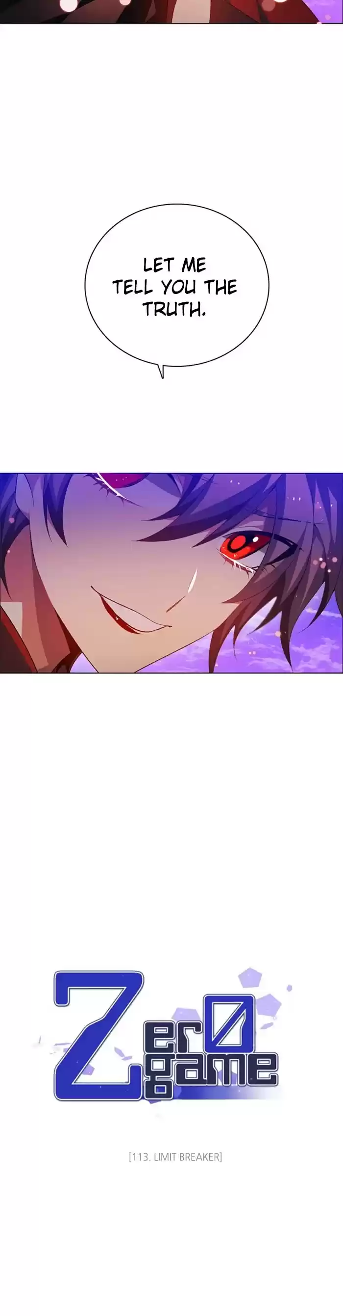 Zero Game Chapter 113