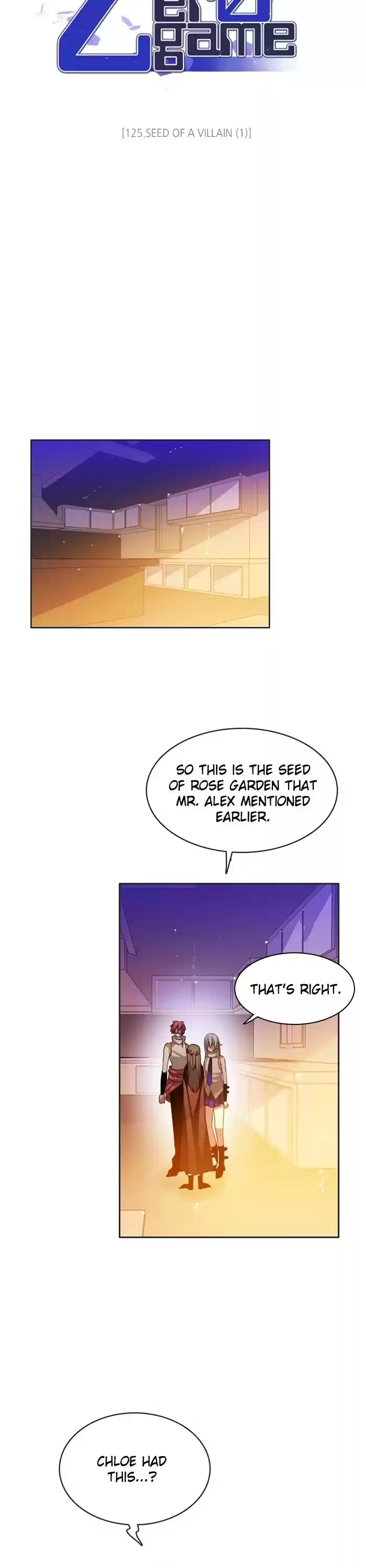 Zero Game Chapter 125