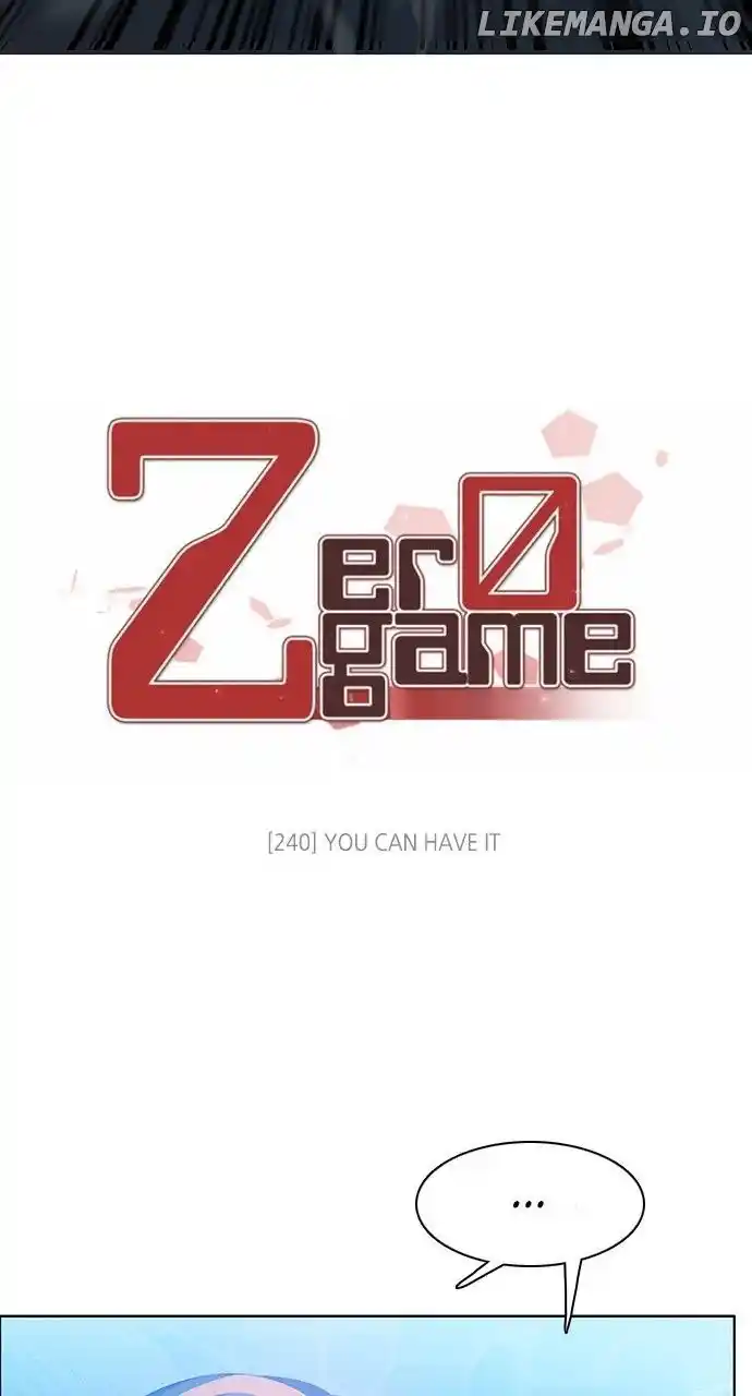 Zero Game Chapter 241