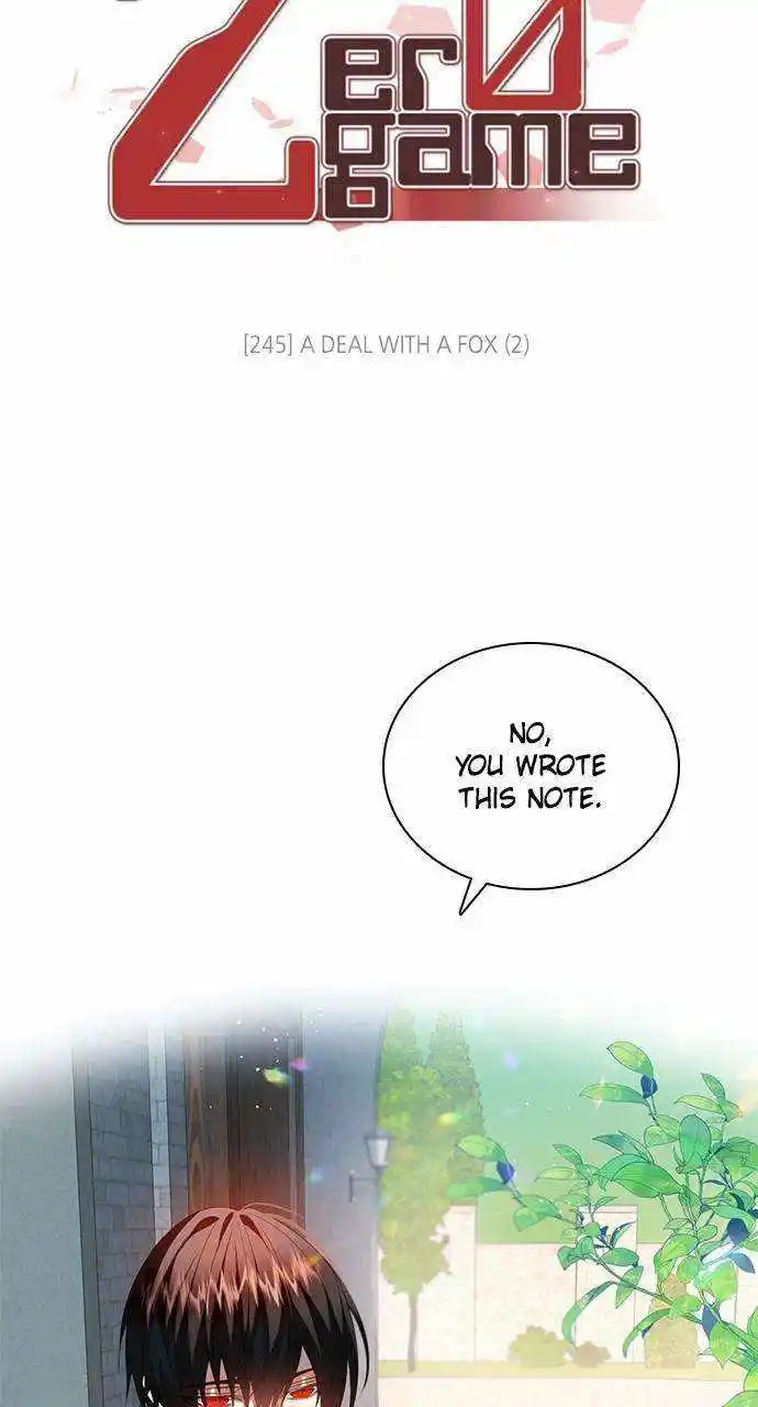 Zero Game Chapter 246