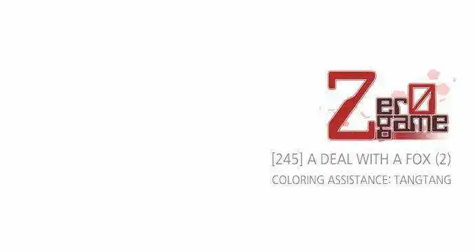 Zero Game Chapter 246