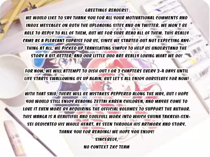 Zettai Karen Children Ch. 487 Welcome to the Jungle (6)