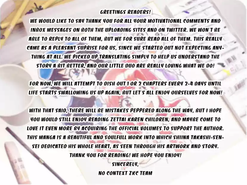 Zettai Karen Children Ch. 489 Welcome to the Jungle (8)