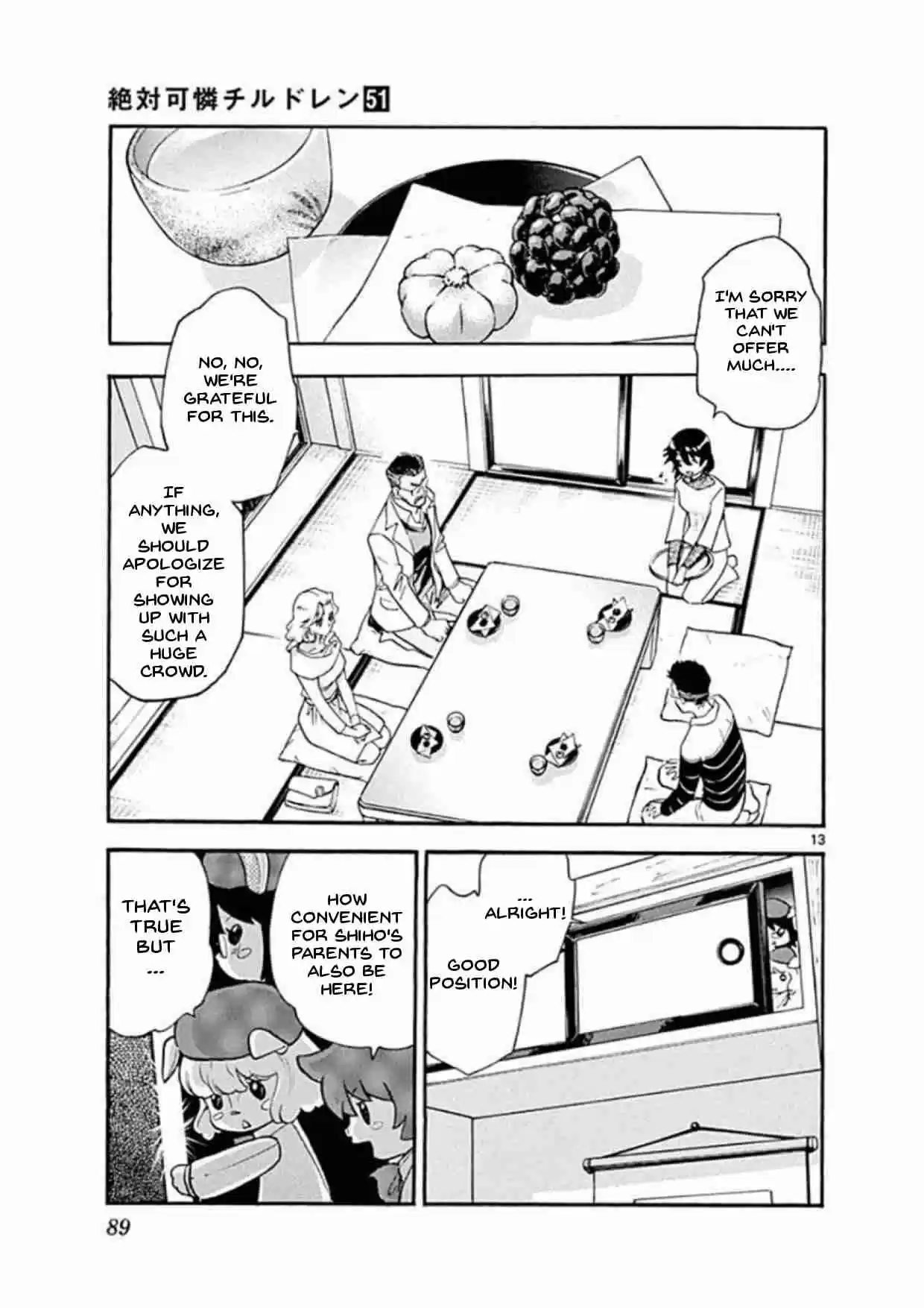 Zettai Karen Children Ch. 491 After the War, I'm Coming Home (2)