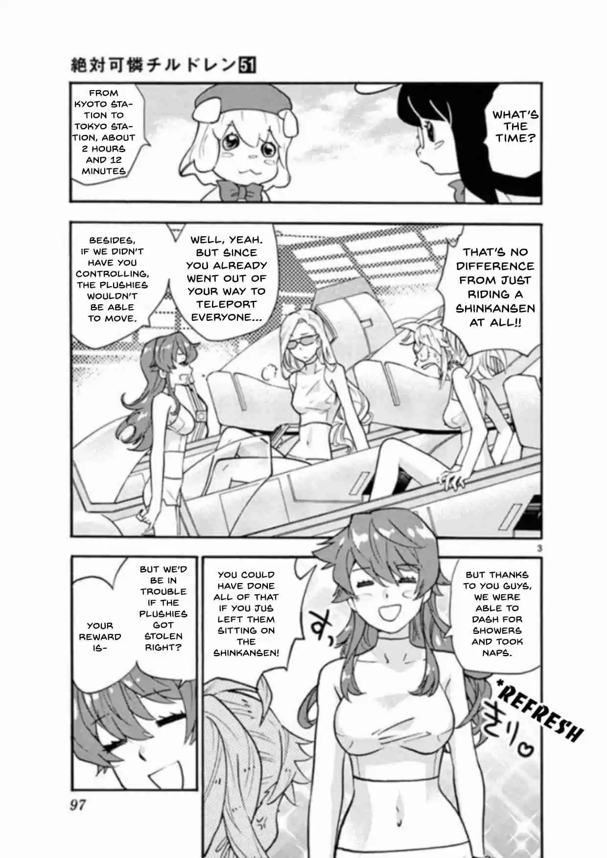 Zettai Karen Children Ch. 492 After the War, I'm Coming Home (3)