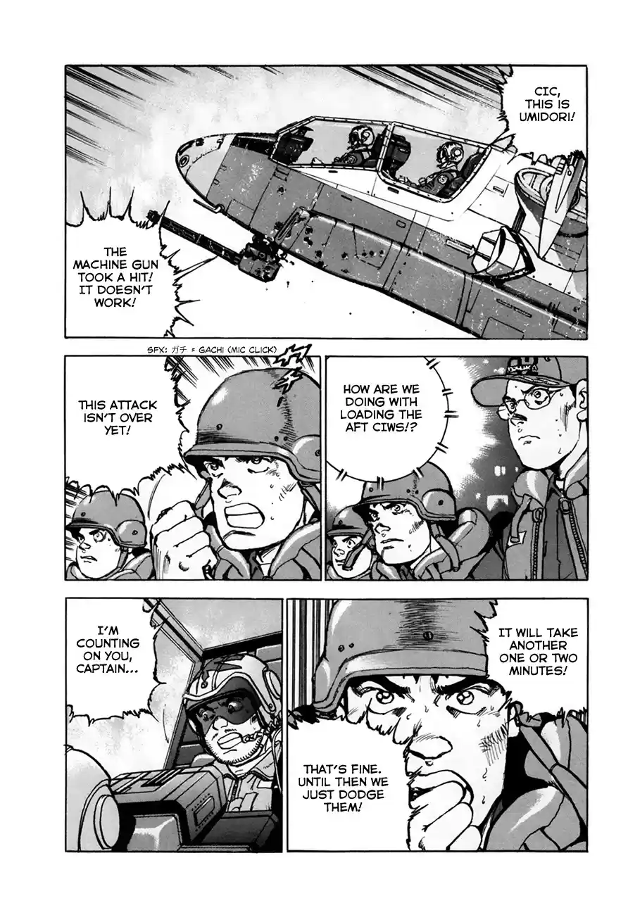 Zipang Chapter 145: Lieutenant Satake's Choice