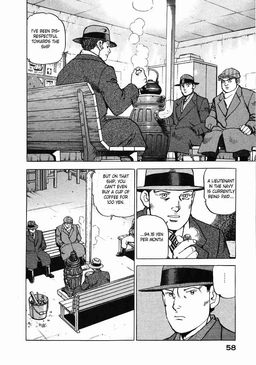 Zipang Vol. 13 Ch. 134 Homecoming