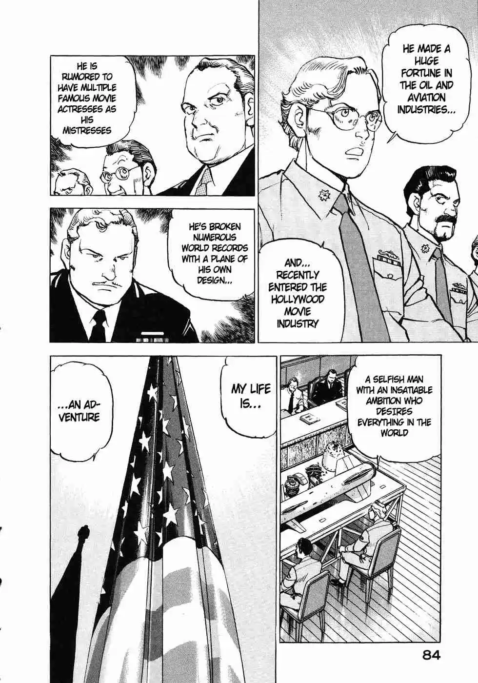 Zipang Vol. 13 Ch. 136 A Man Named Howard Hughes
