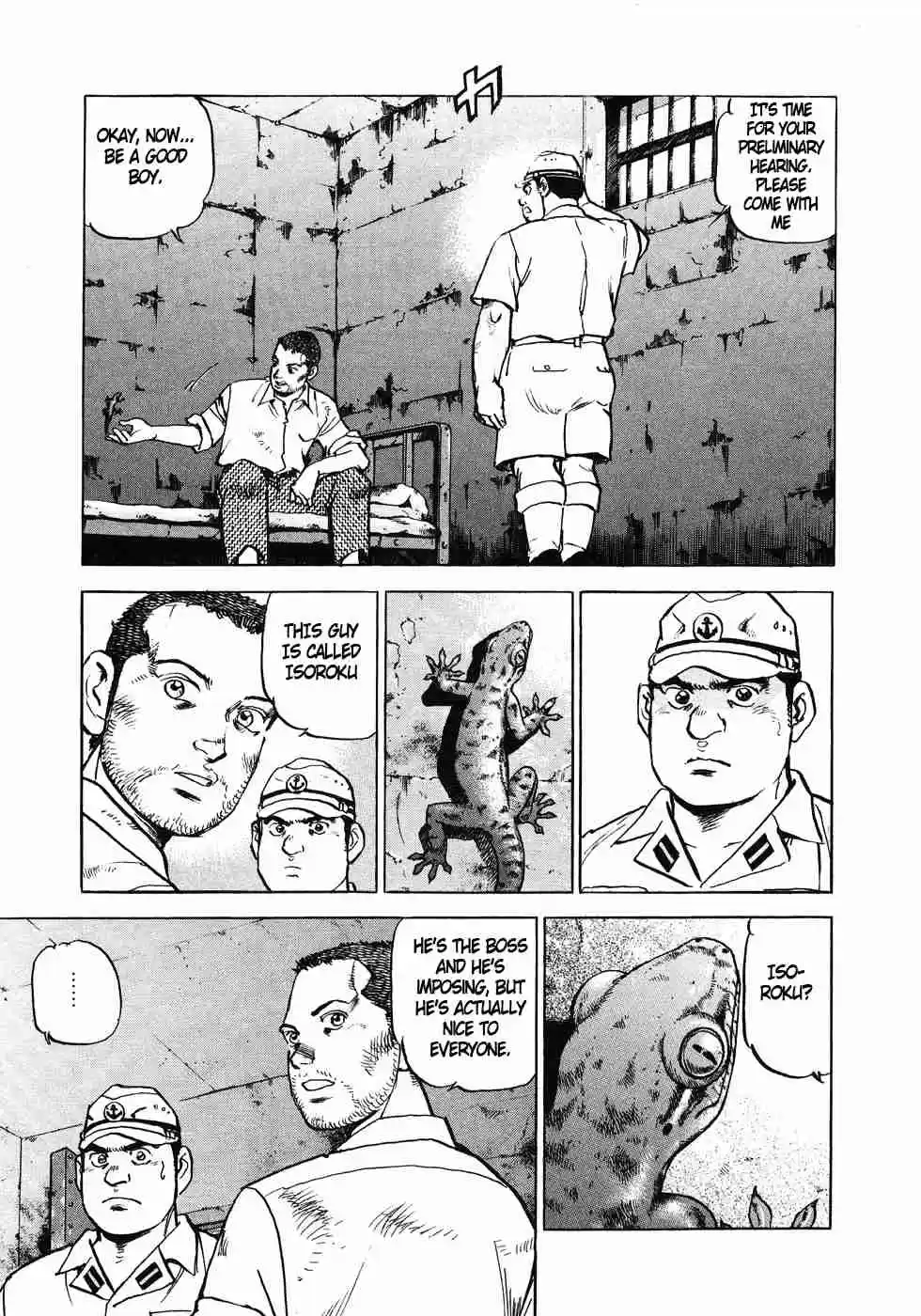 Zipang Vol. 13 Ch. 137 Preliminary Hearing