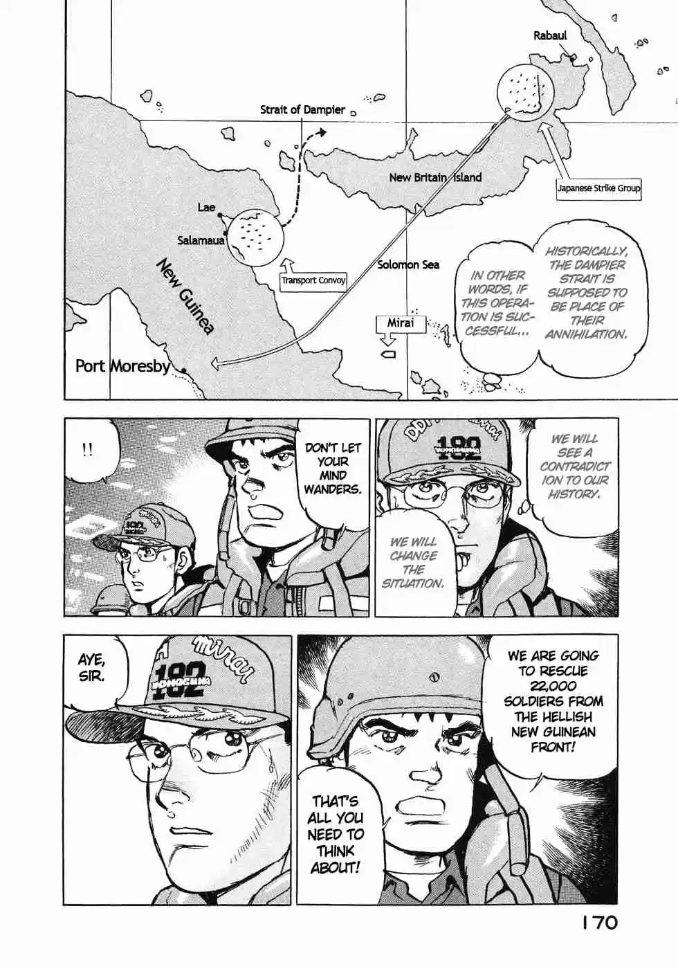 Zipang Vol. 13 Ch. 140 Port Moresby Surprise