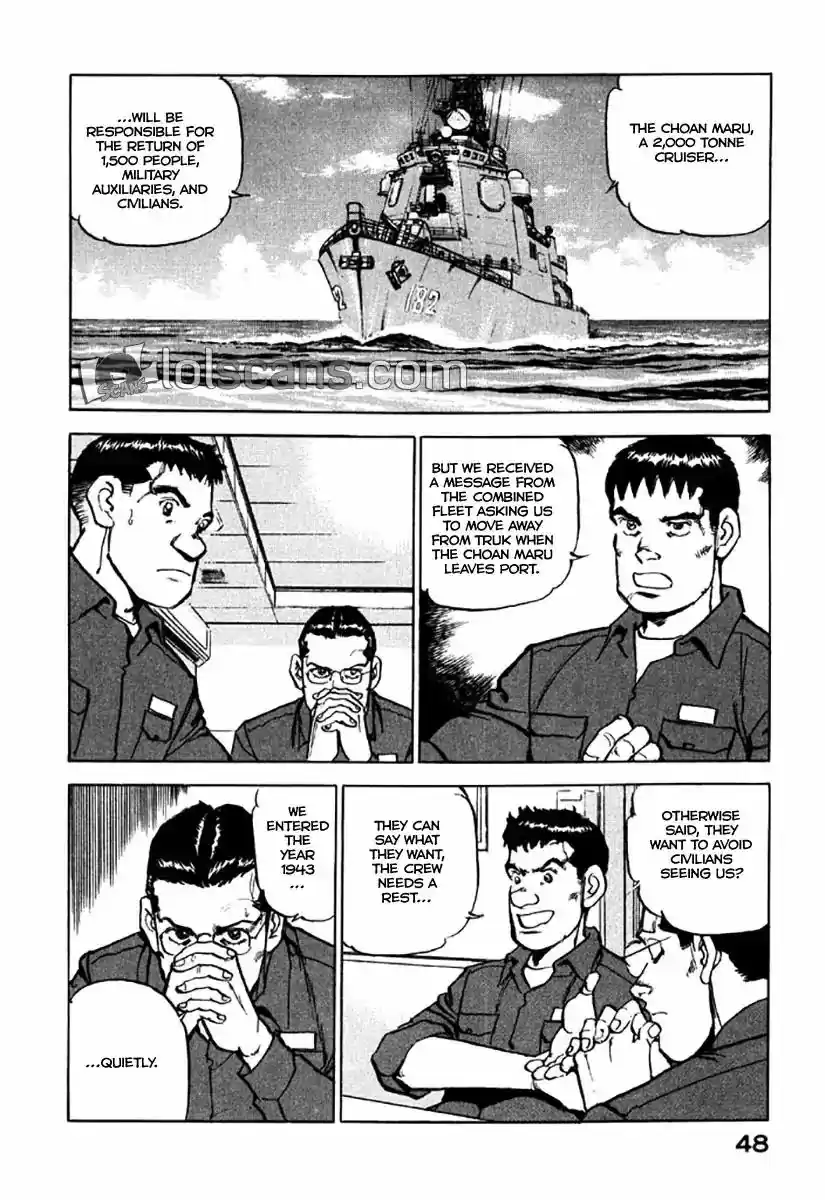 Zipang Vol.12 Chapter 122: First Ship Back