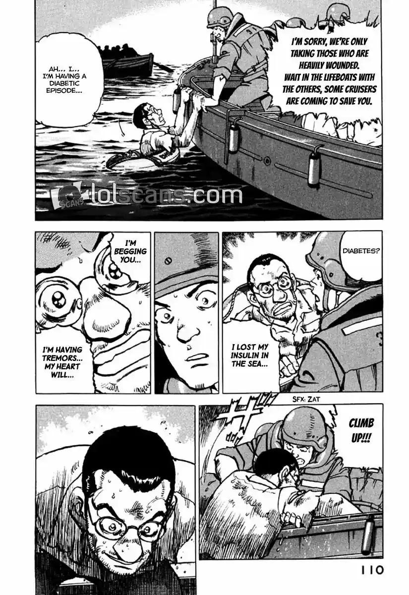 Zipang Vol.12 Chapter 125: Kurata and Kadomatsu