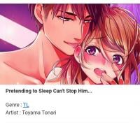 Pretending to Sleep Can't Stop Him... Manga