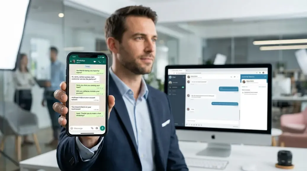 Orçamento de marmoraria no WhatsApp com IA