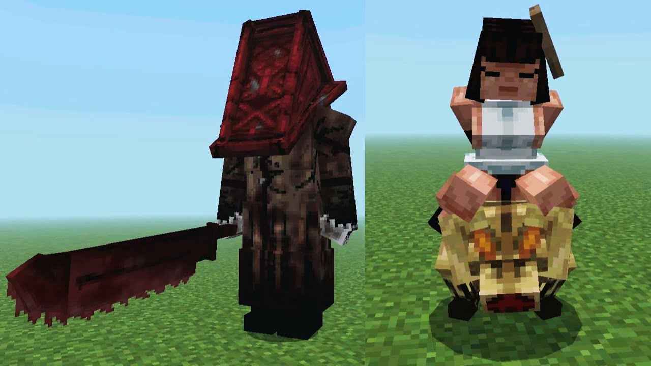 JS Silent Hill Minecraft Addon