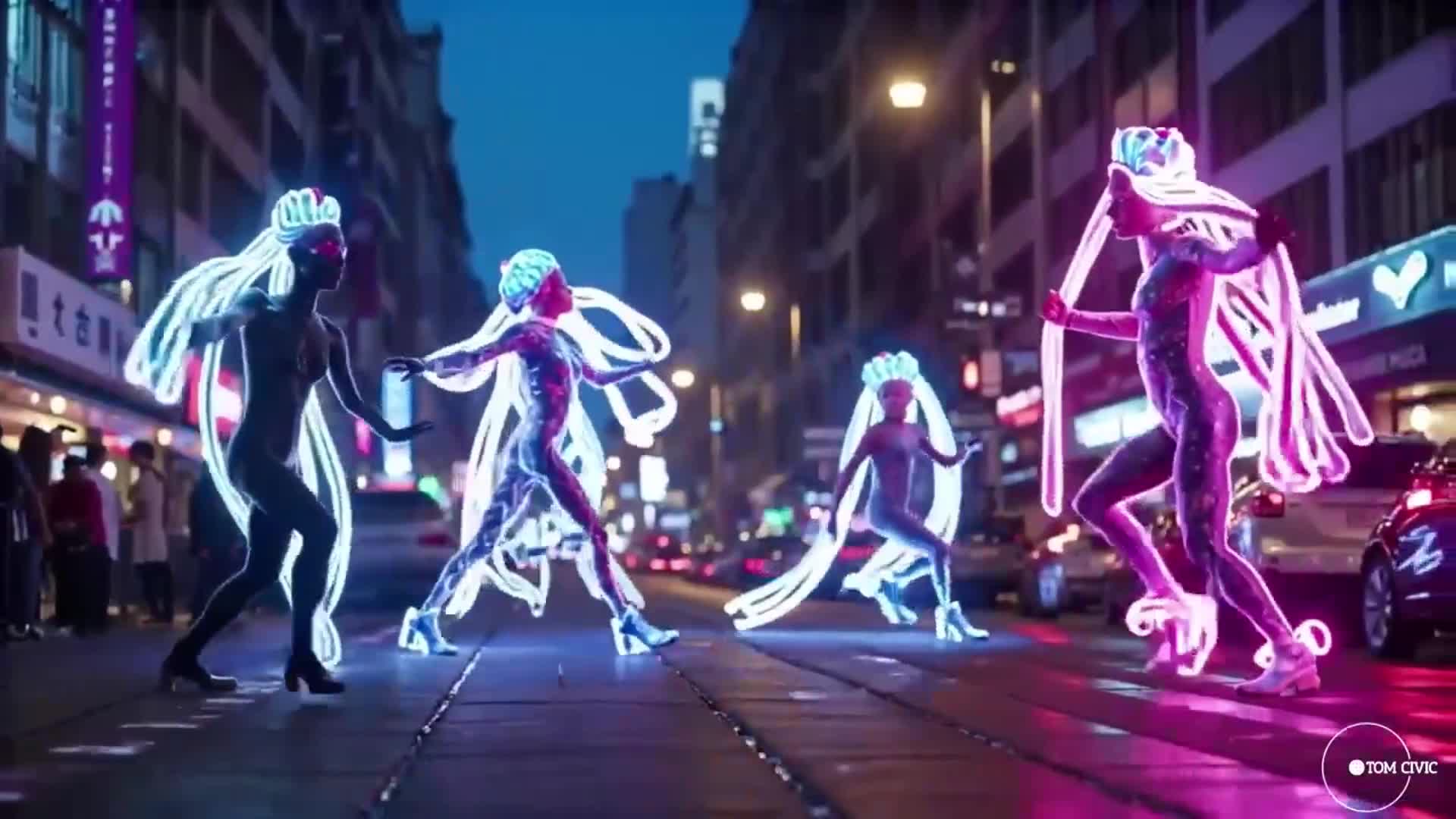 Tom Civic - Hyperdrive Freakout (Deeplight Remix 124 BPM) (1080)