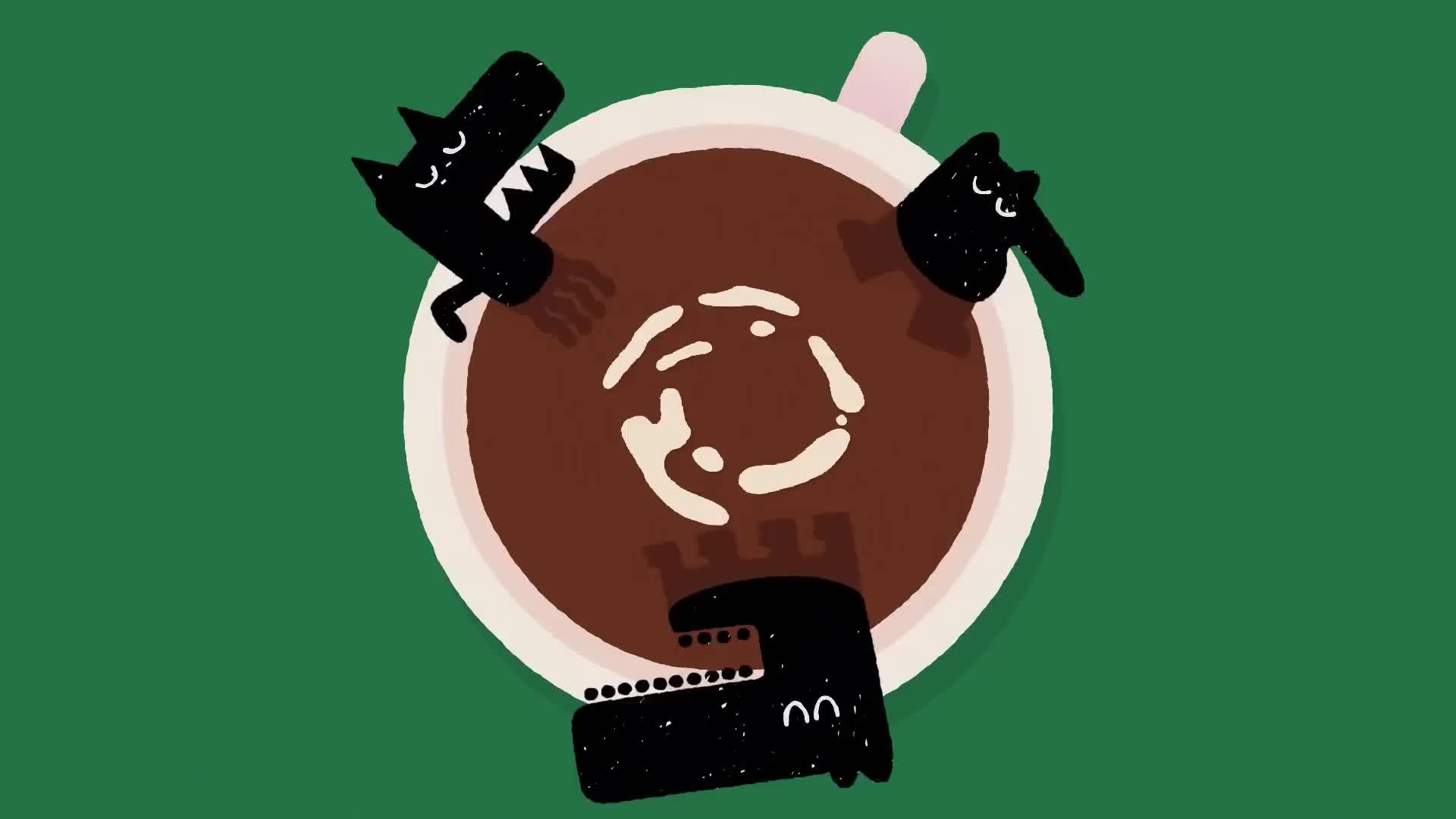 Jitwam & Gudfella - Morning Coffee (Extended Mix 128 BPM) (Visualizer) (1080)