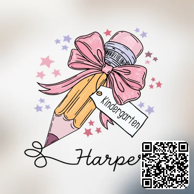 A kindergarten design featuring png file, sublimation, digital download.