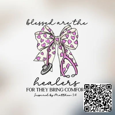 A heart bow with stethoscope design featuring png file, sublimation, digital download.