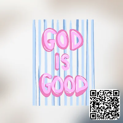A god is good design featuring png file, sublimation, digital download.