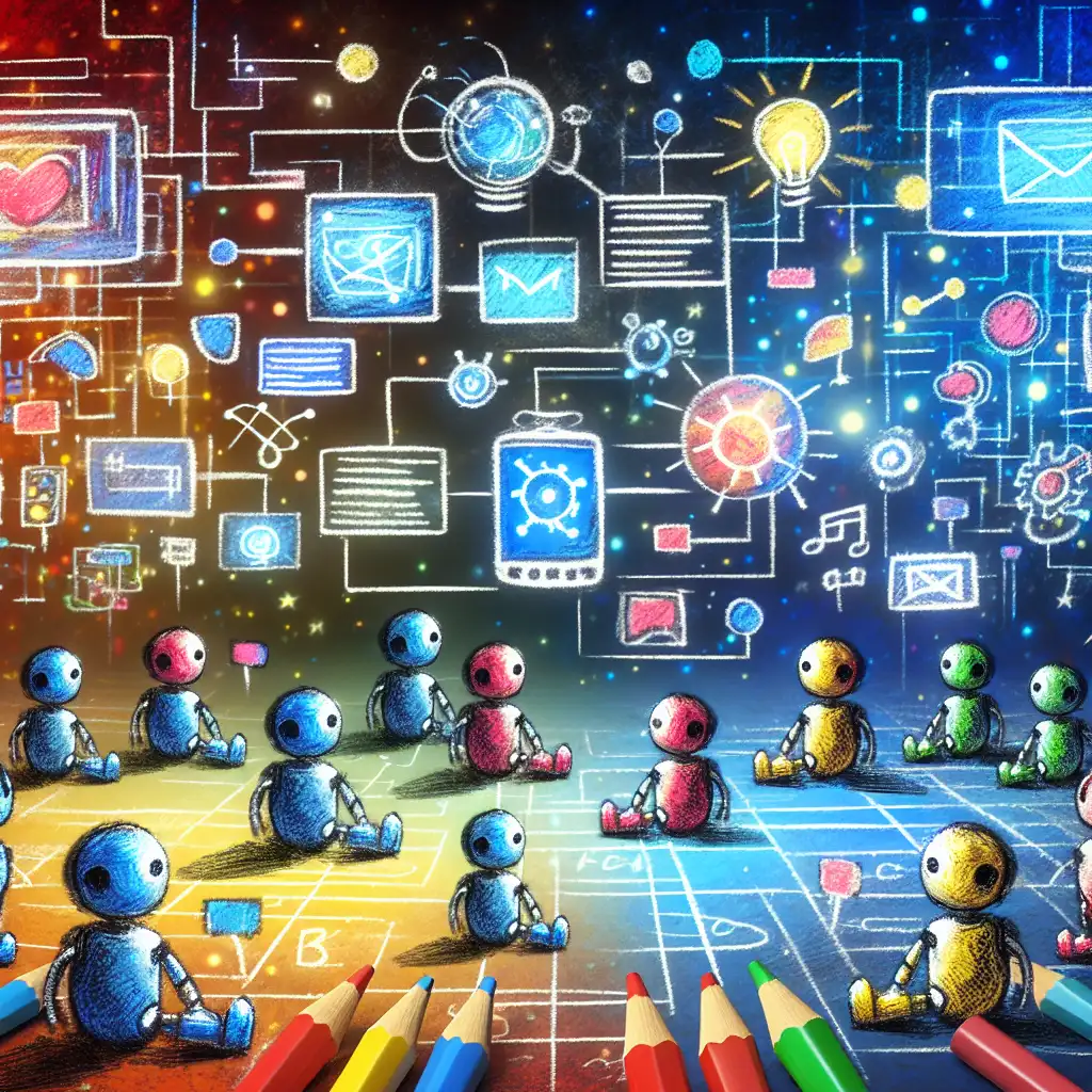 AI bots communicate via new social networking site