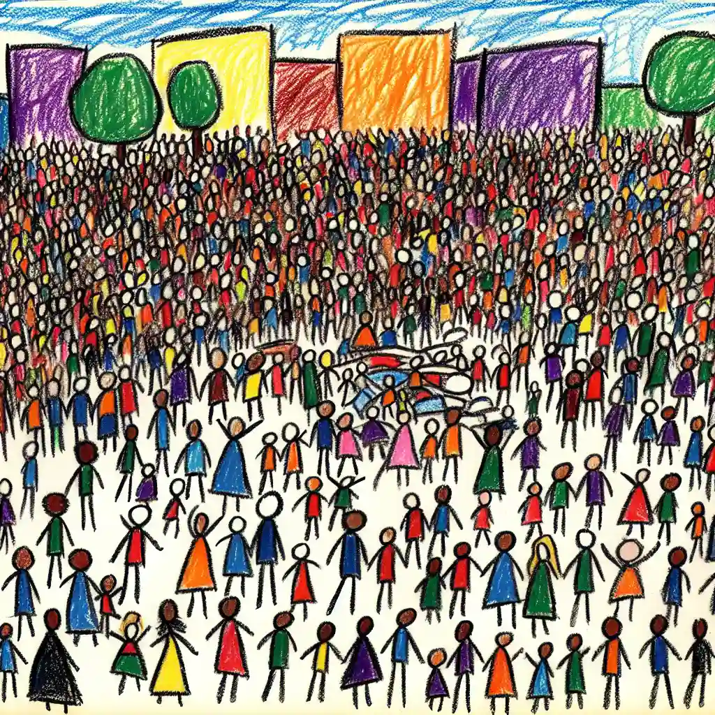 'All we want is justice for Amy': Thousands gather at vigil for mother after man charged with murder