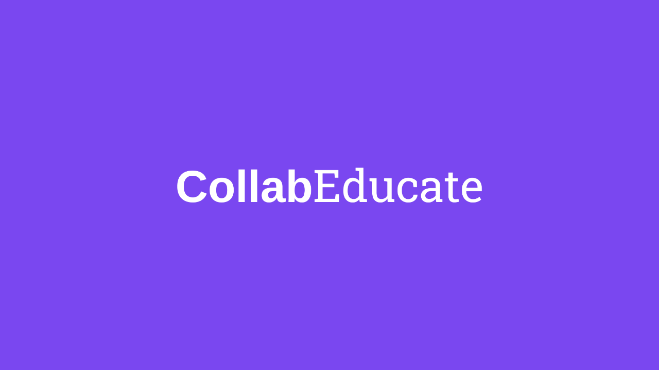 How to CollabEducate cover image