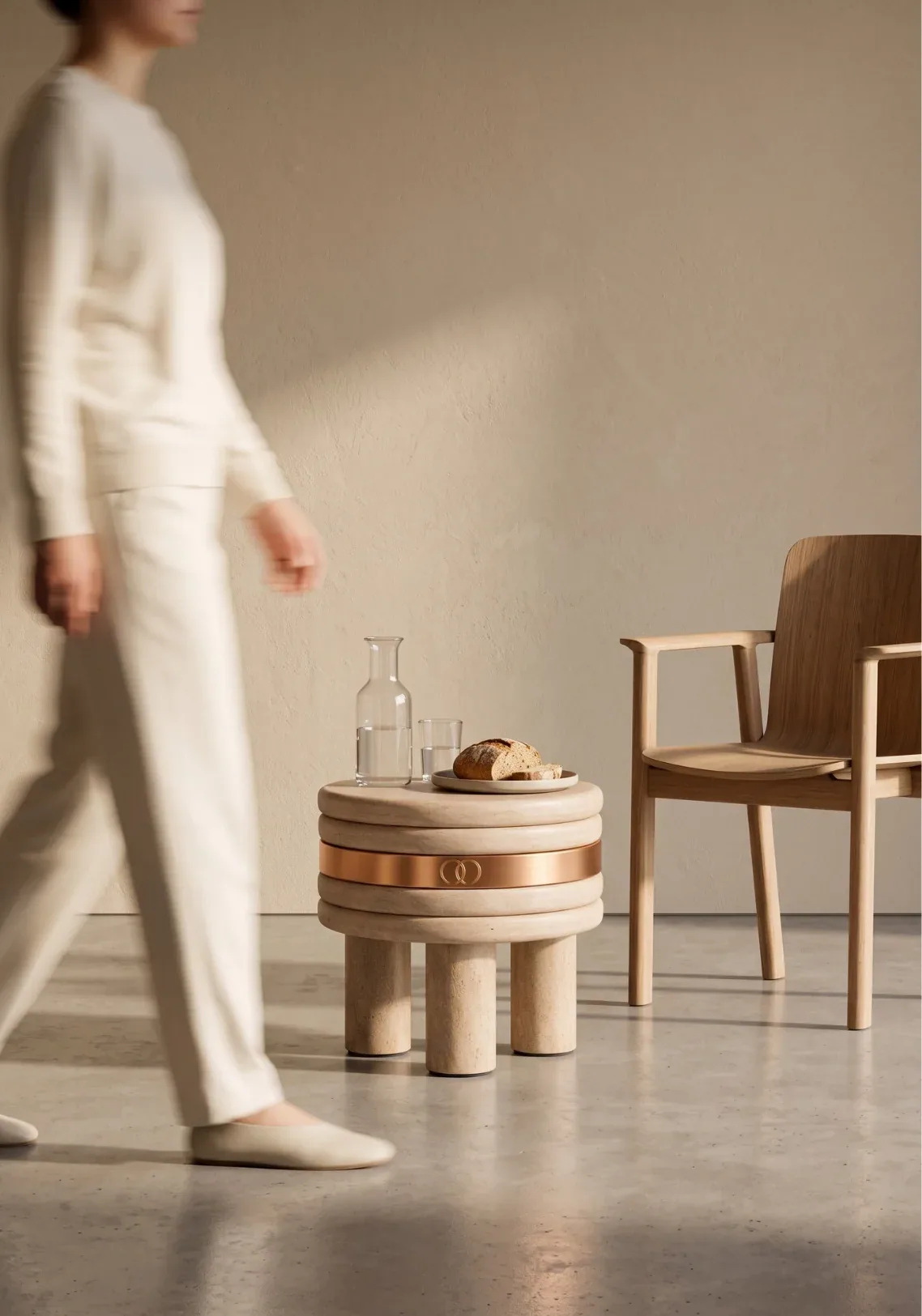 Honed Travertine