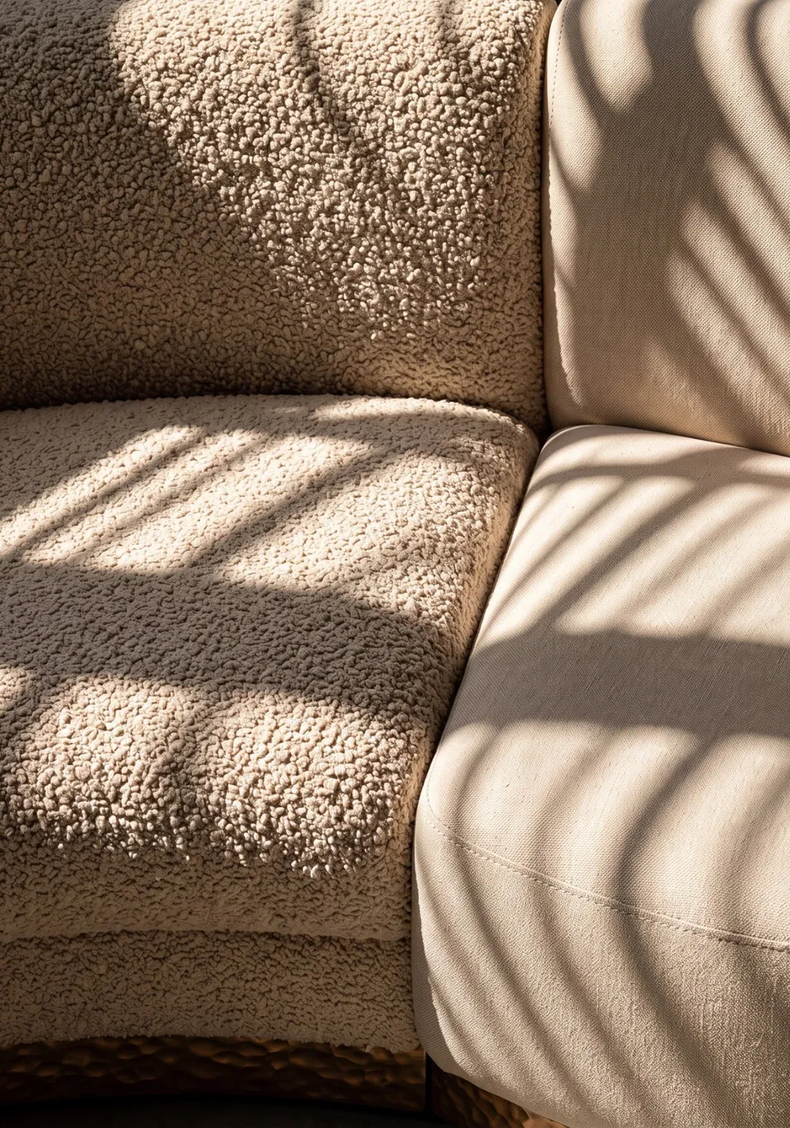 Cream Bouclé