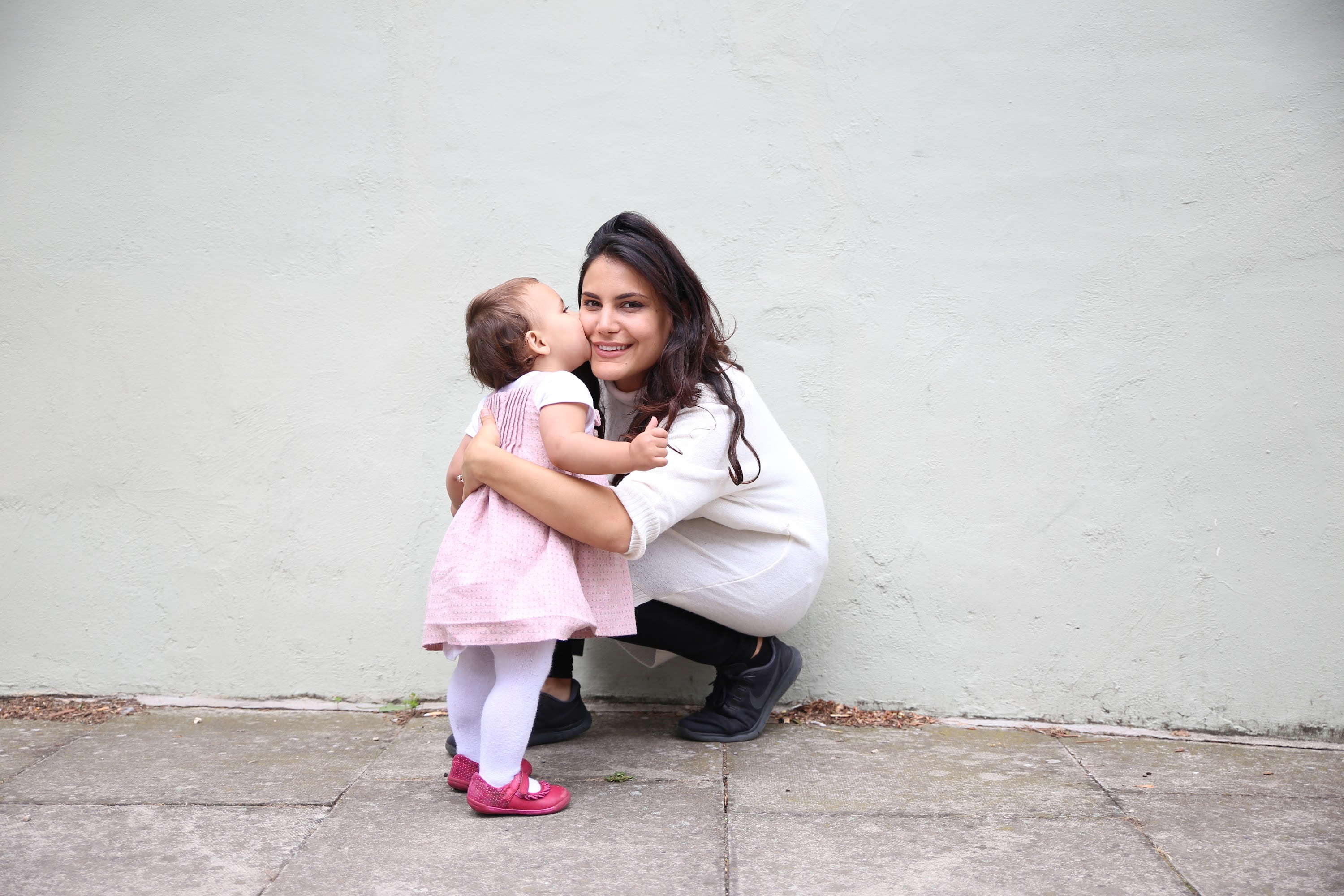 Mother and Child Sharing a Tender Moment