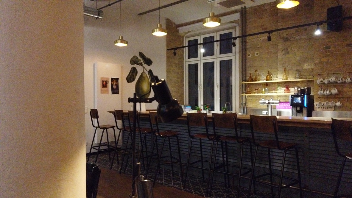 Modern Industrial Bar Interior