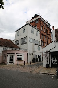 Historic Studios Building and Cobblestone Street