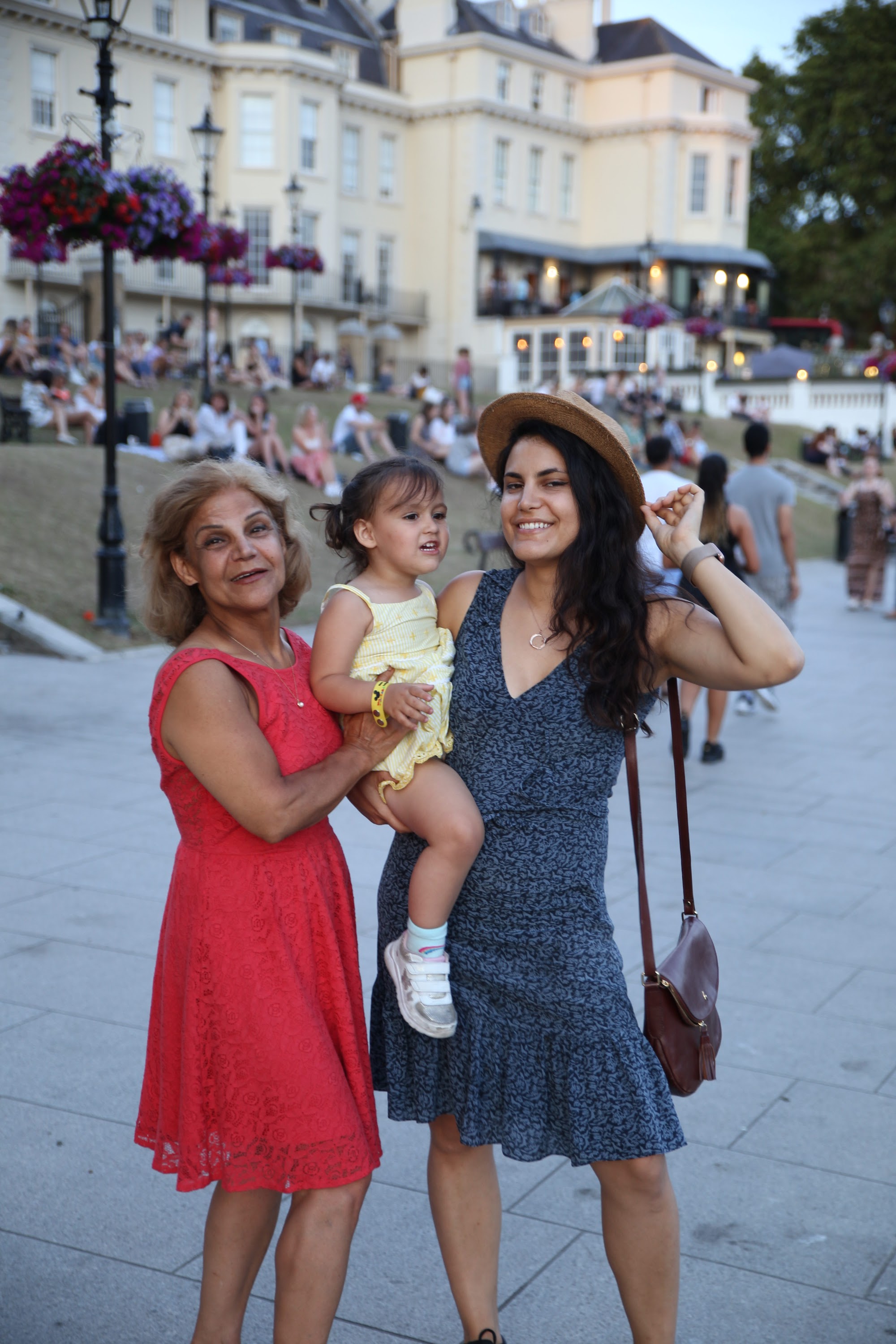 Three Generations of Women Outdoors