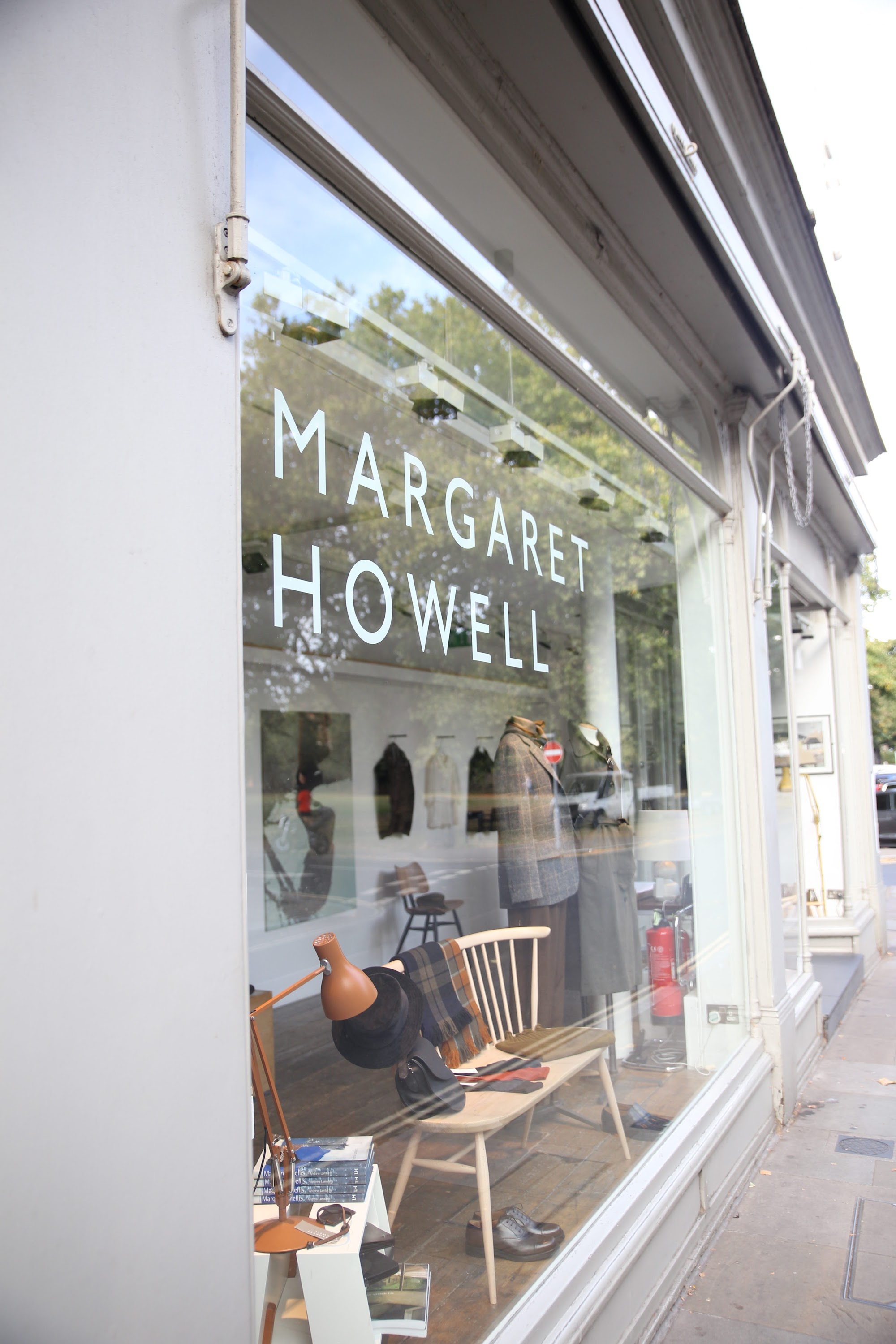 Margaret Howell store window display