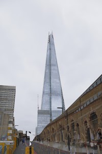 The Shard under overcast sky, London