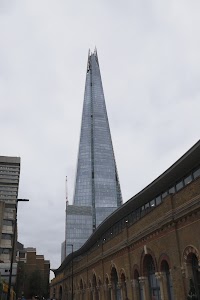 The Shard skyscraper in London, viewed from near London Bridge Station