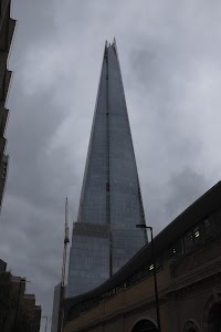 The Shard under overcast sky