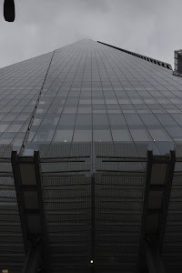 Low-angle view of The Shard skyscraper