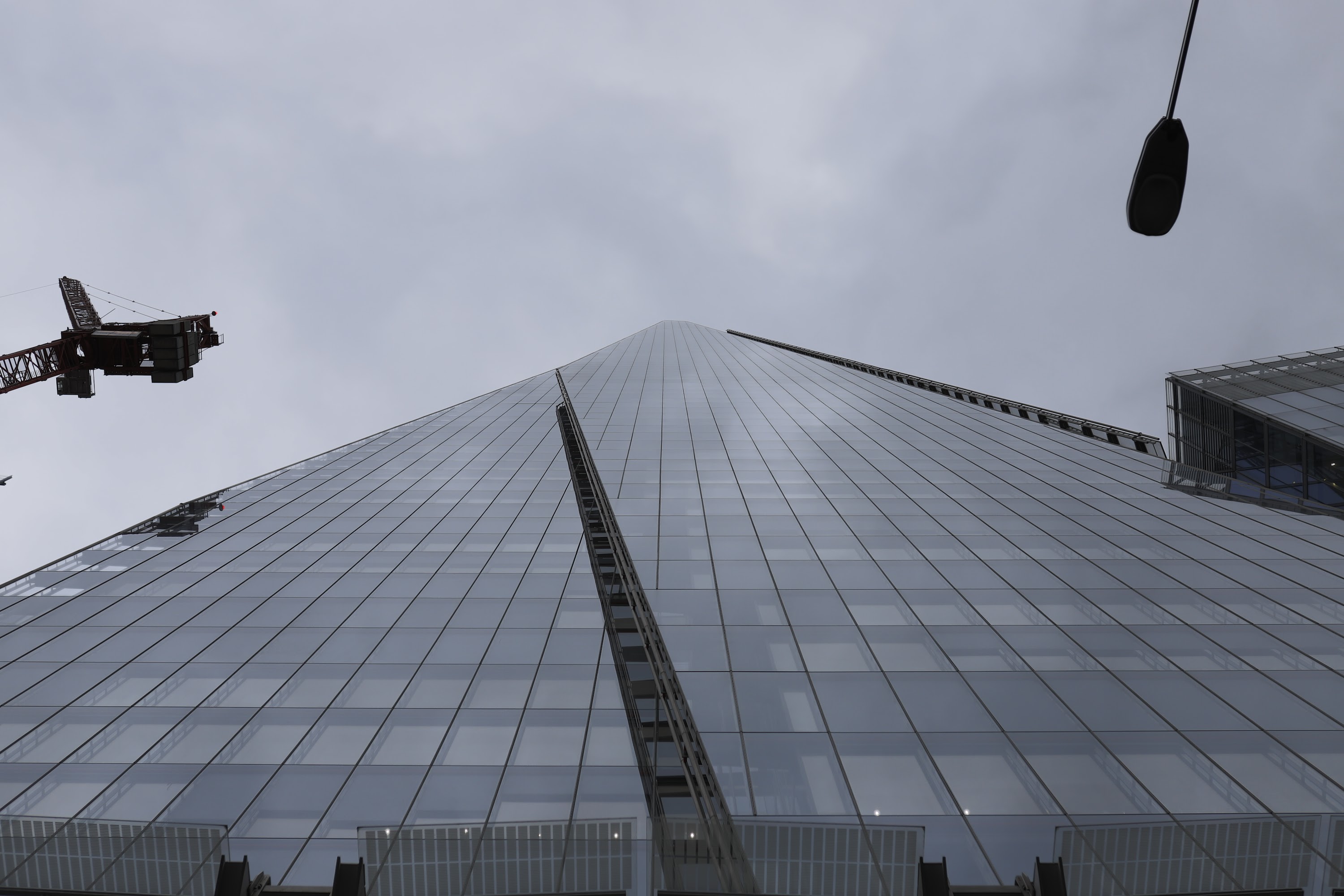 The Shard skyscraper viewed from ground level