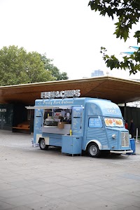 Vintage Ice Cream Van at Underbelly Southbank