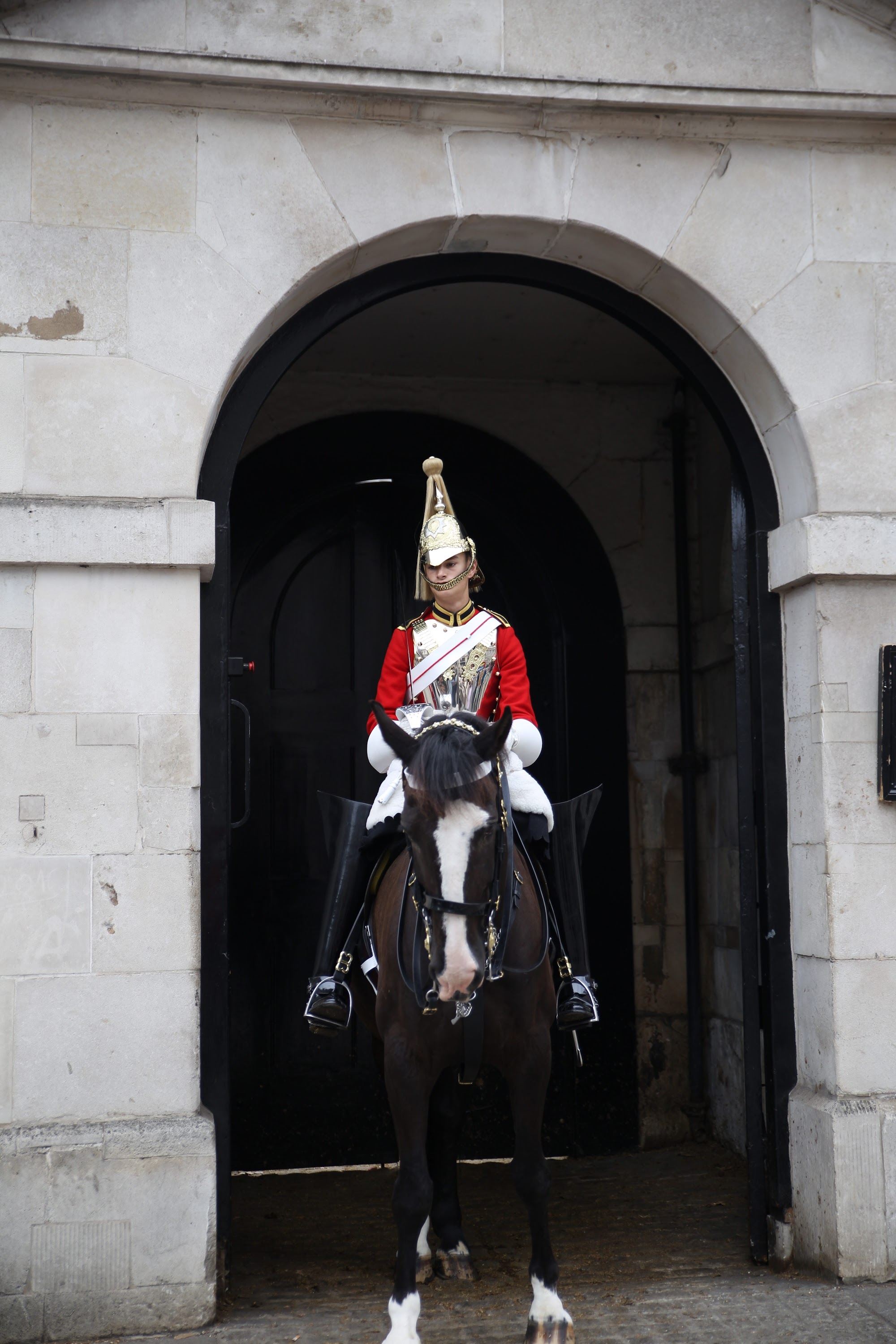 Mounted Guard at Historic Gate