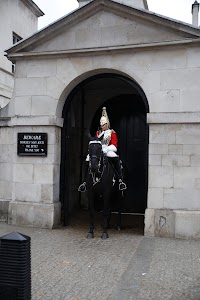 Guard on Horse at Royal Palace Gate