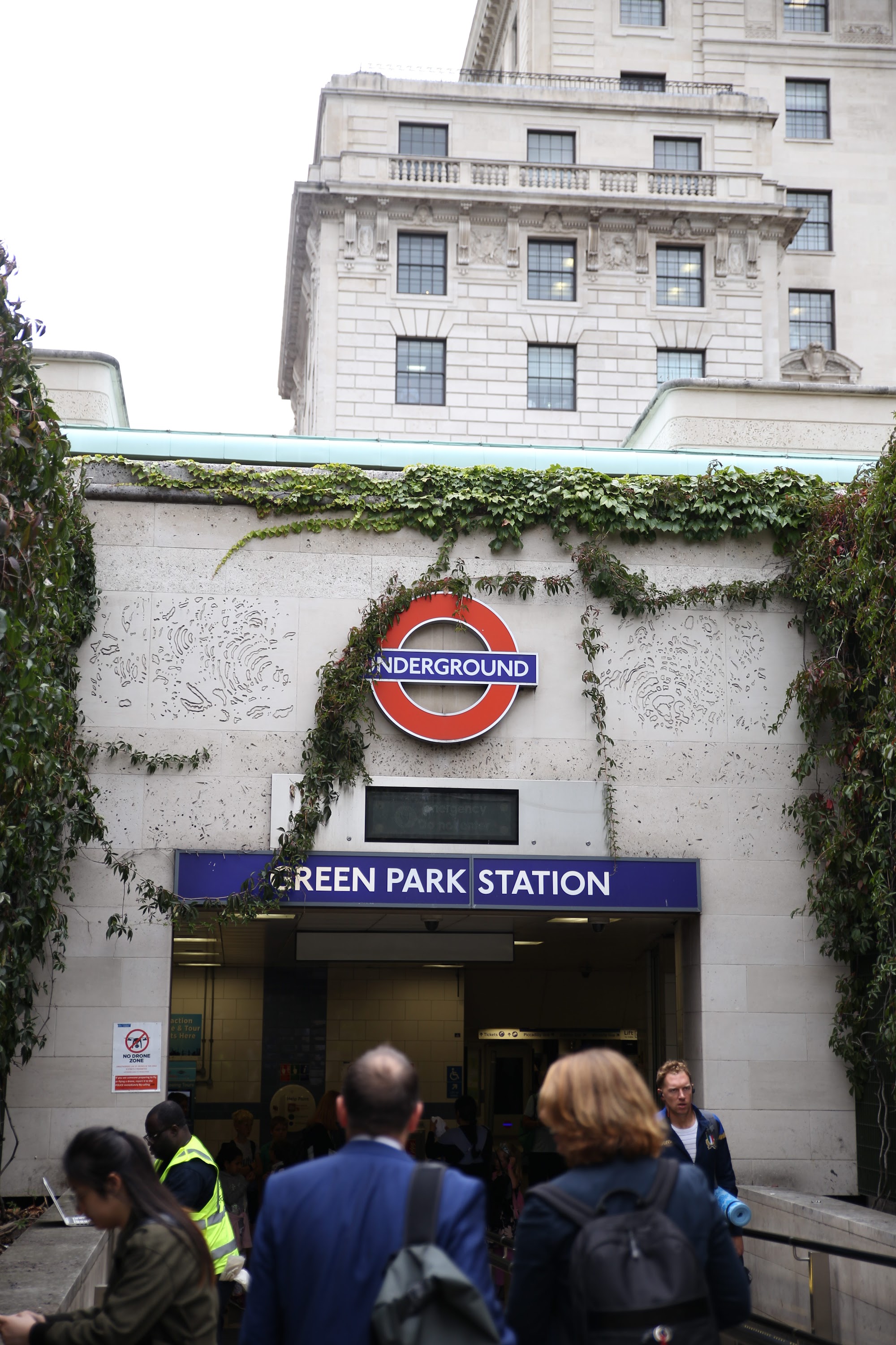 Green Park Station entrance, London Underground
