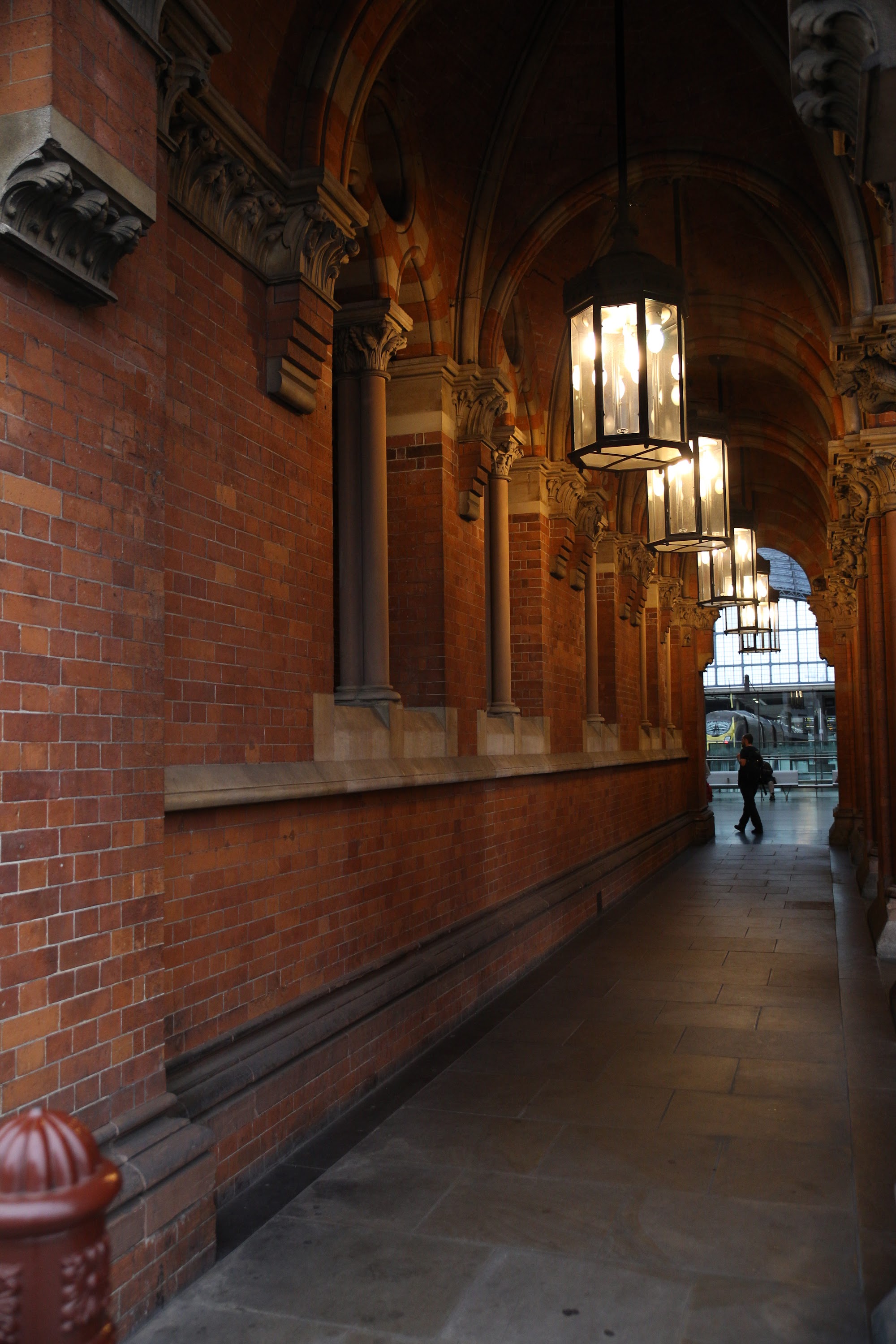 Couple at St. Pancras Renaissance Hotel, London