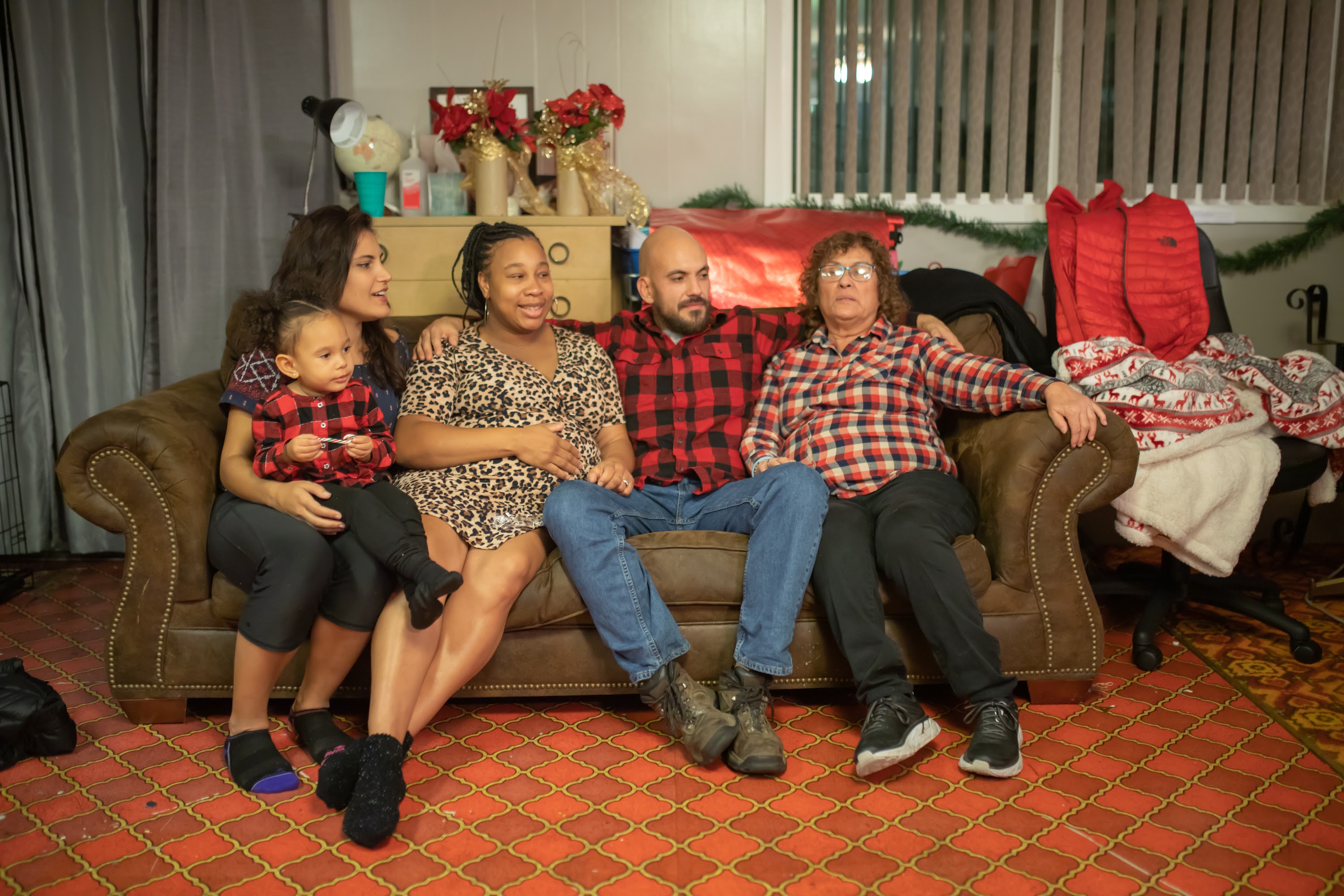 Family Gathering on Christmas Eve
